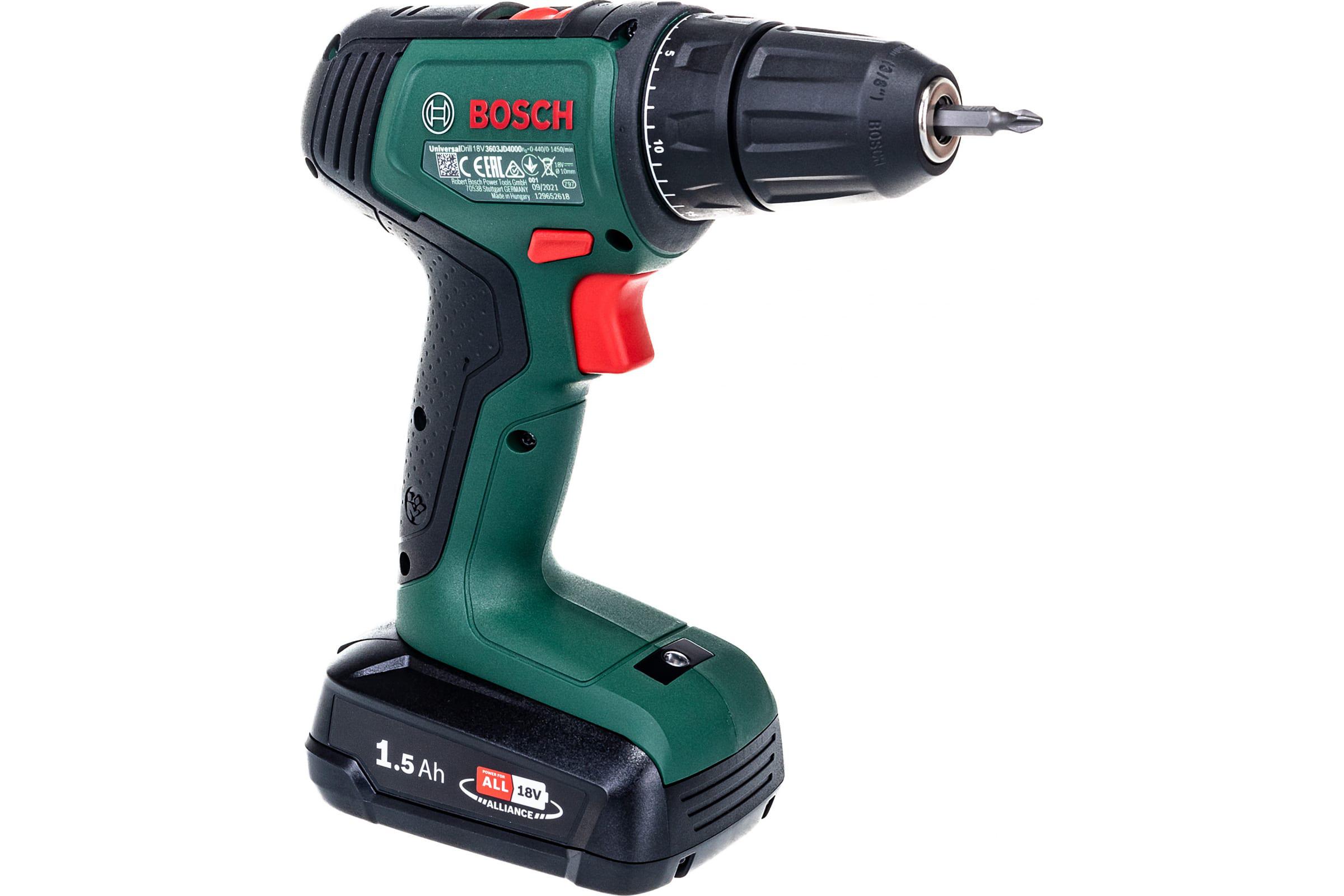 

Дрель-шуруповерт BOSCH, UniversalDrill 06039D4002