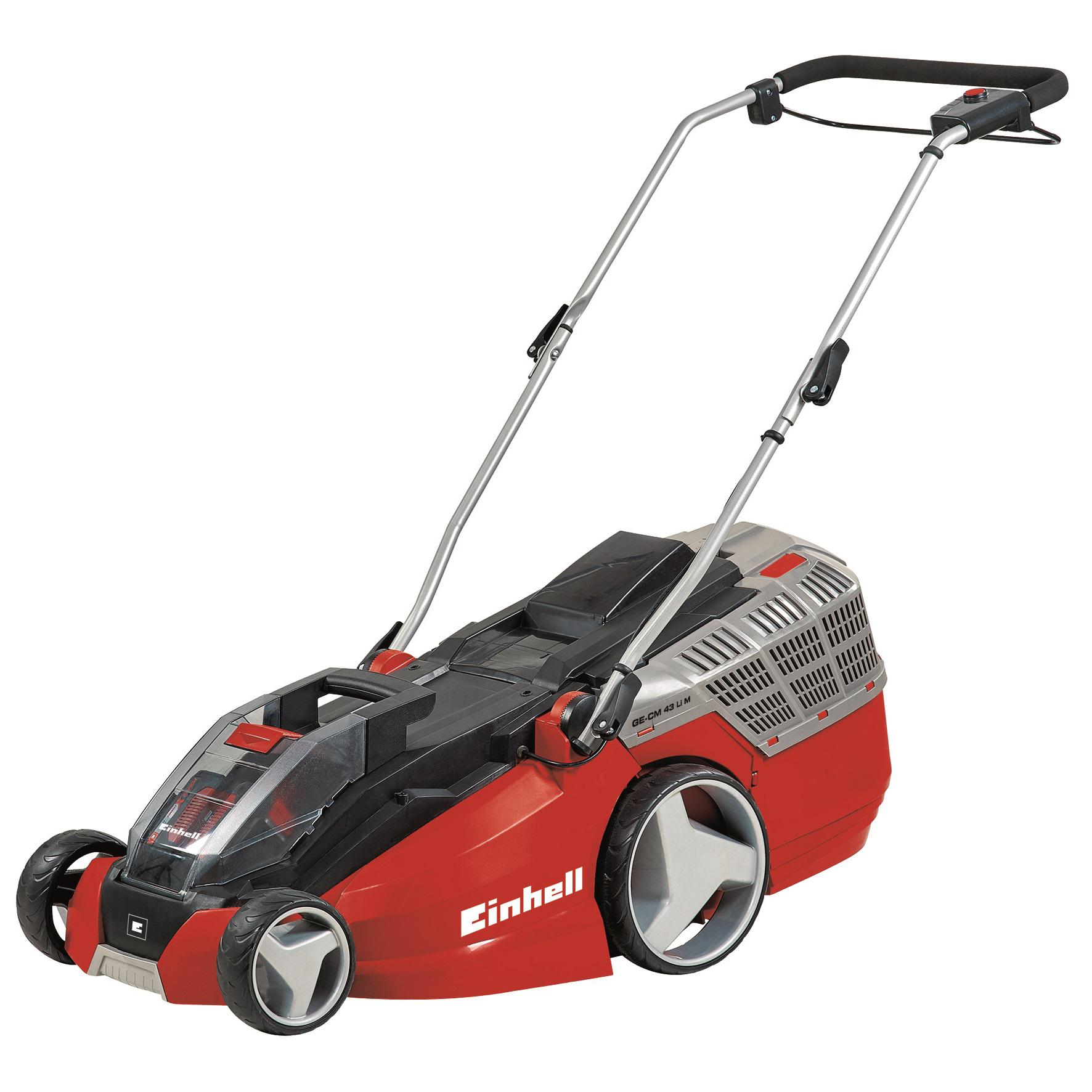 

Газонокосилка аккумуляторная EINHELL, PXC GE-CM 43 Li M kit 2x4,0Ah (3413130)
