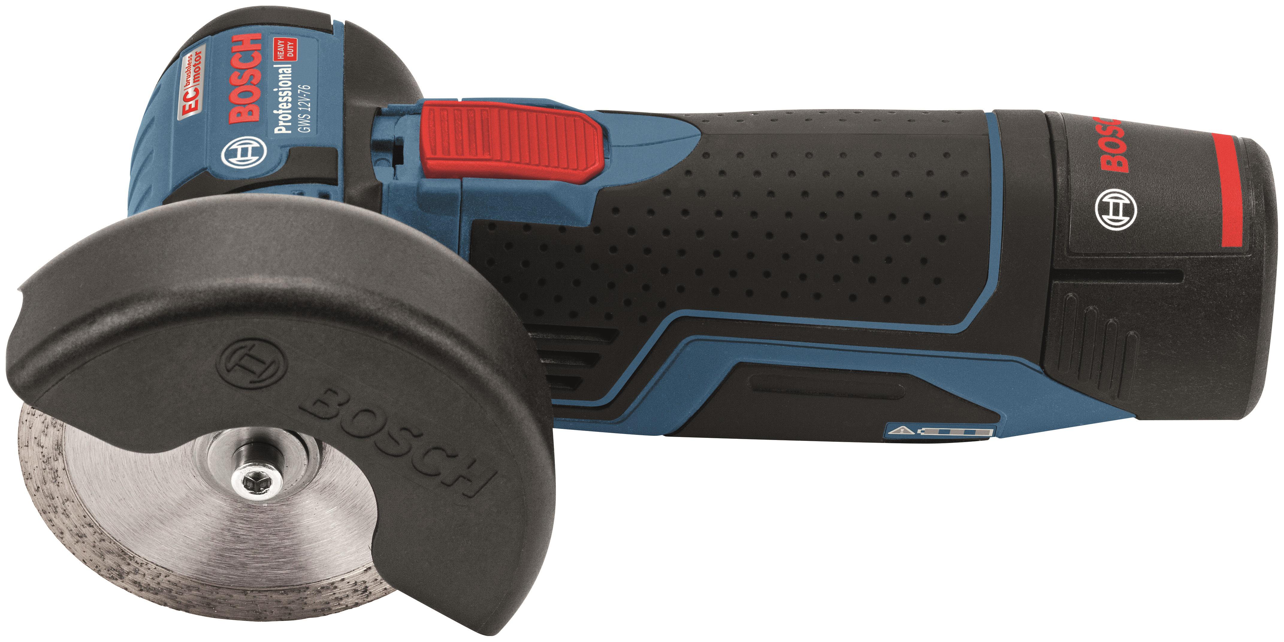 

УШМ (болгарка) BOSCH, GWS 12V-76 (0615990M3E)