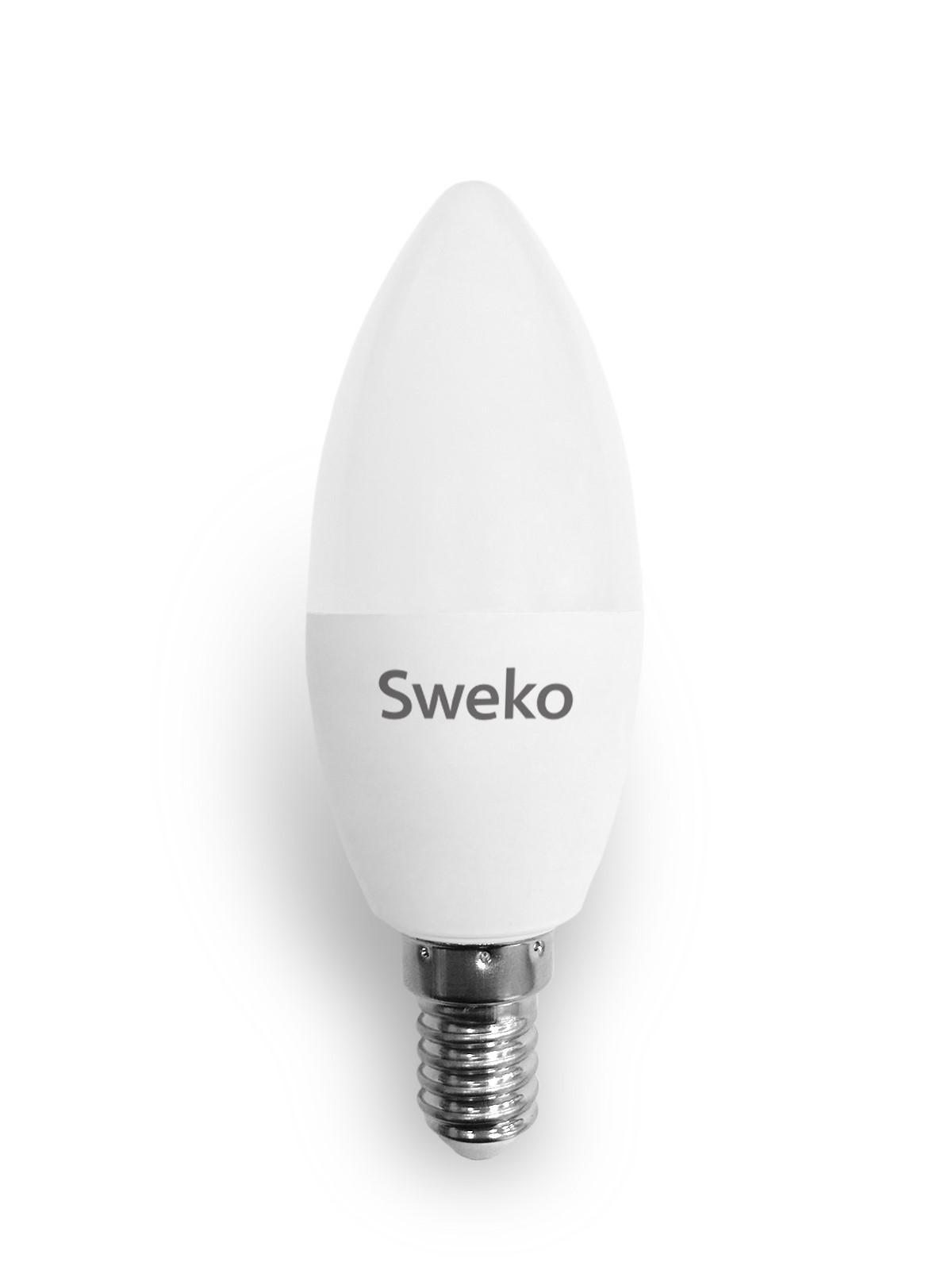 

Лампа светодиодная SWEKO, 38751 42LED-C35-10W-230-4000K-E14