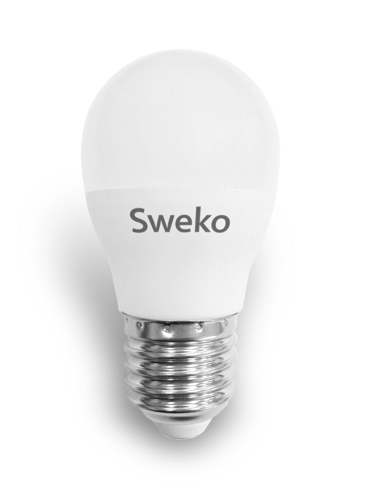 

Лампа светодиодная SWEKO, 38743 42LED-G45-10W-230-3000K-E27