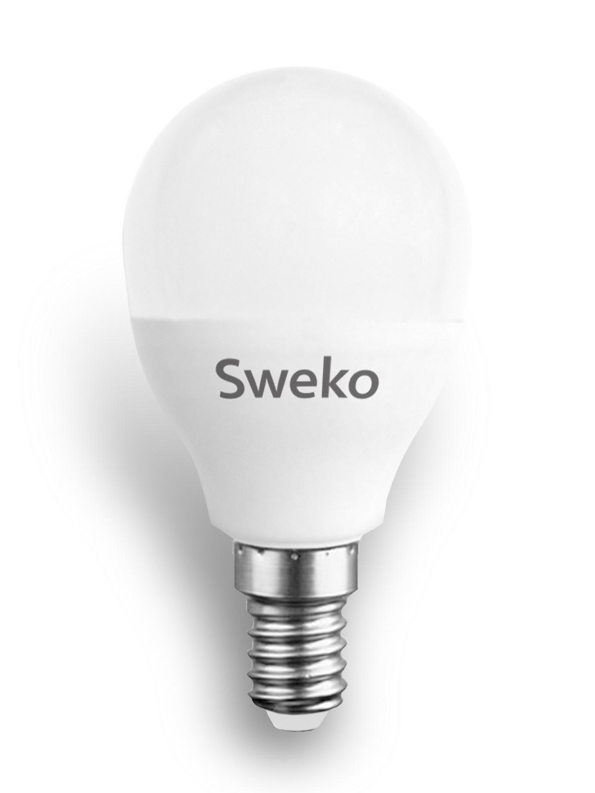 

Лампа светодиодная SWEKO, 38737 42LED-G45-10W-230-3000K-E14
