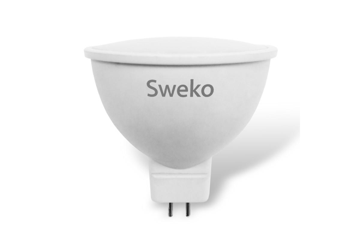 

Лампа светодиодная SWEKO, 38787 42LED-MR16-10W-230-4000K-GU5.3