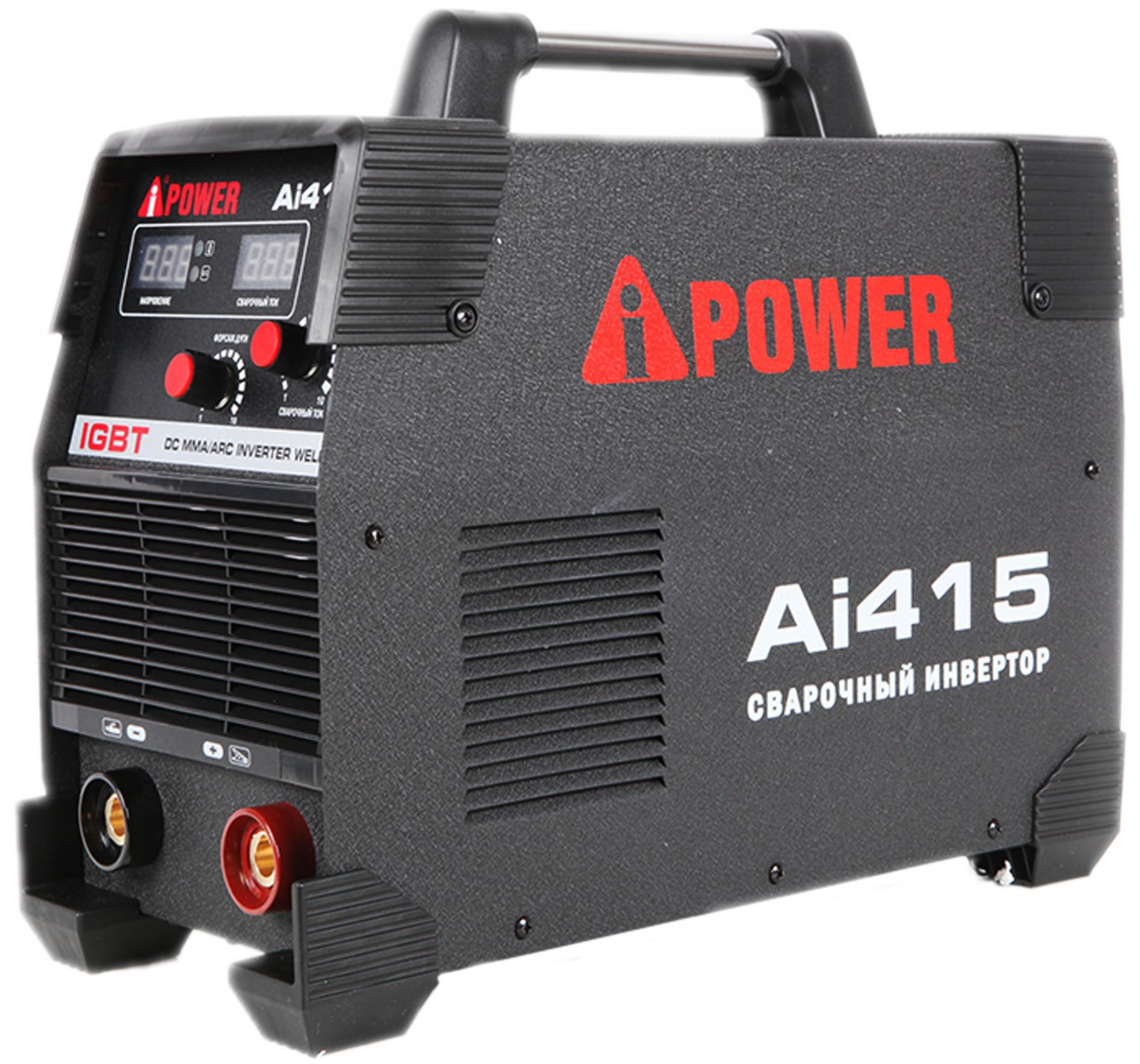 

Инвертор сварочный A-iPOWER, Ai415 (61415)