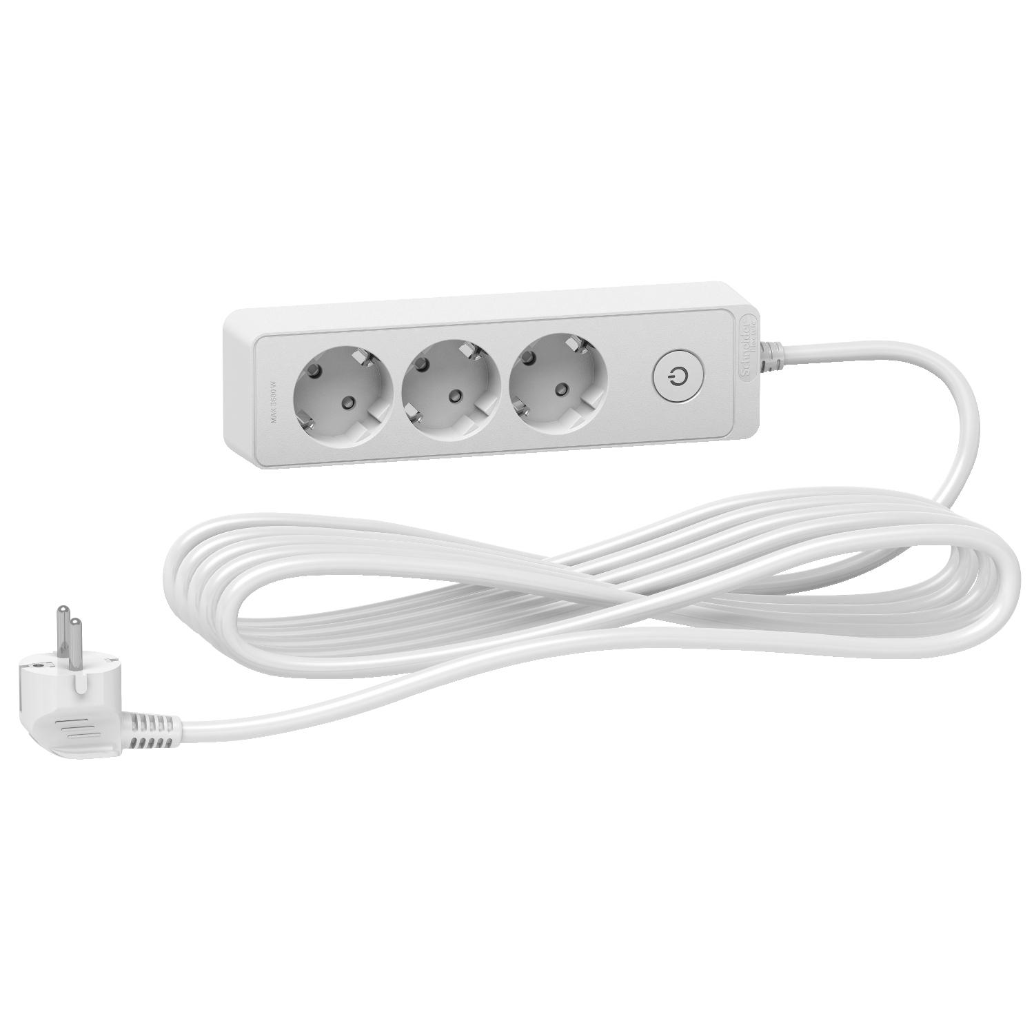 

Удлинитель SCHNEIDER ELECTRIC, Белый, UNICA EXTEND ST9435W