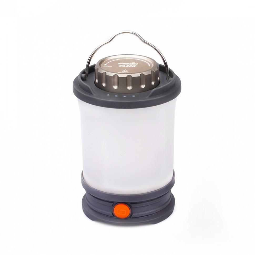 

Фонарь FENIX, CL30R серый