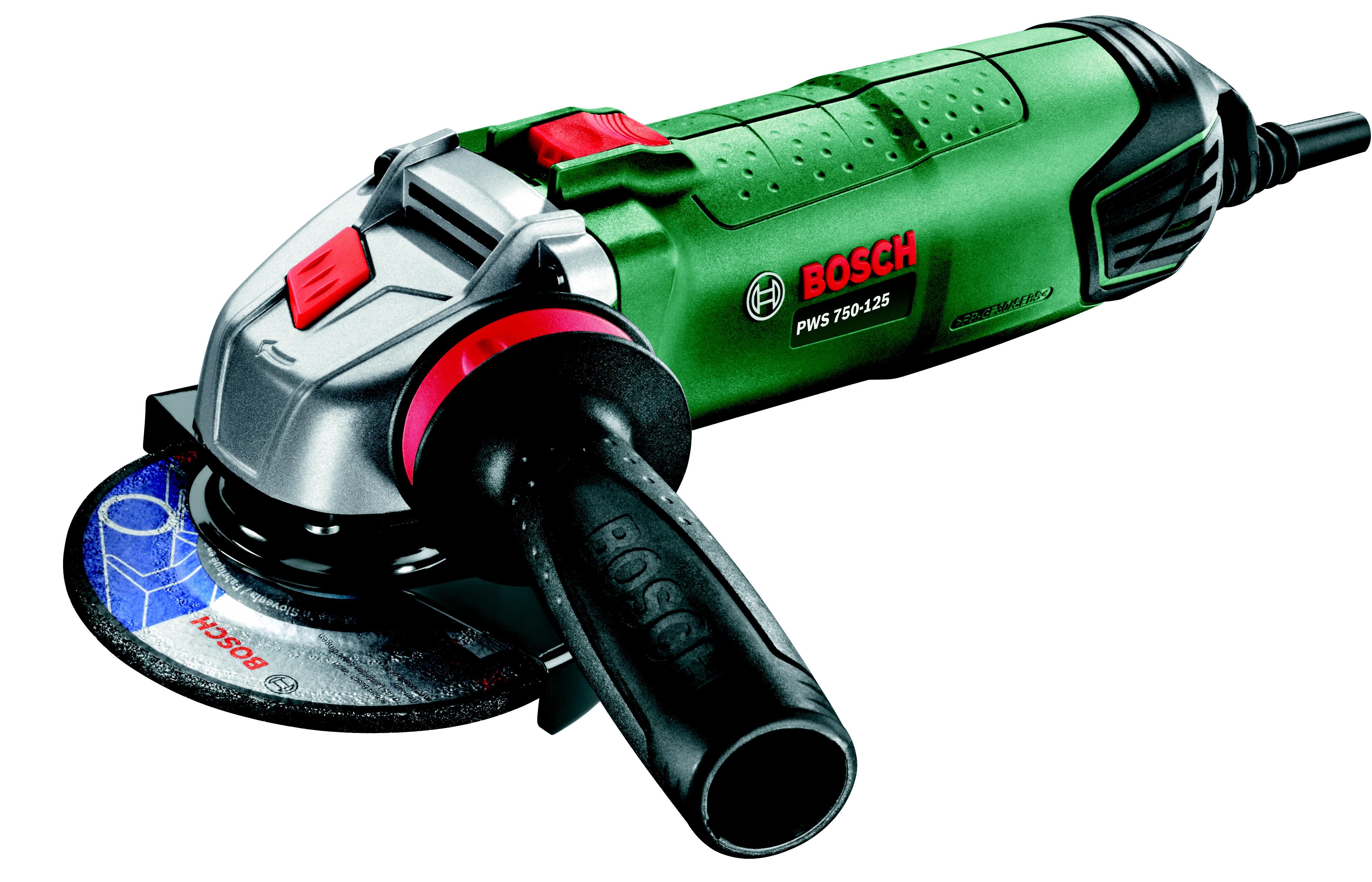 

УШМ (болгарка) BOSCH, PWS 750-125 (06033A240D)