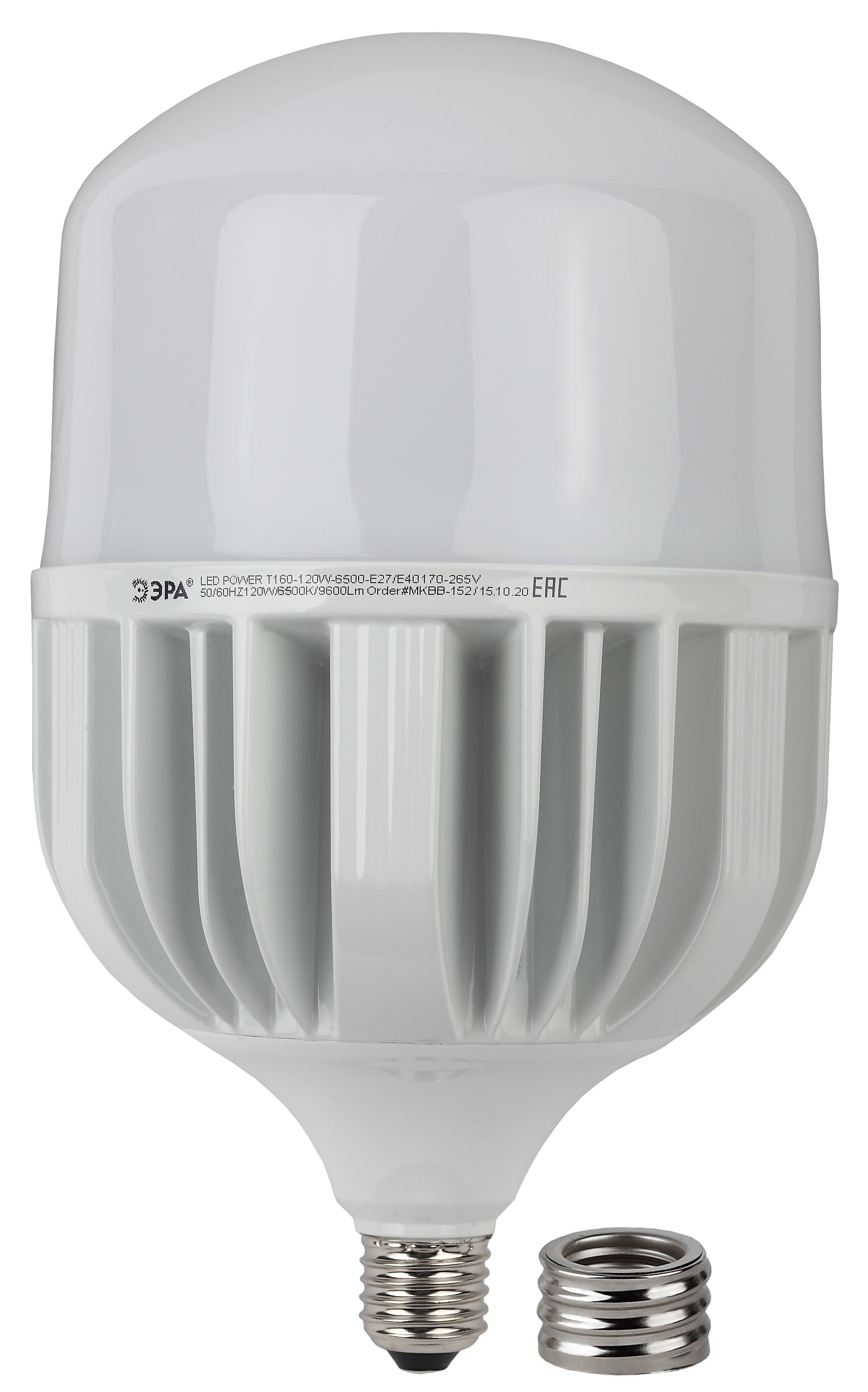 

Лампа светодиодная ЭРА, LED POWER T160-120W-6500-E27/E40 (Б0049104)