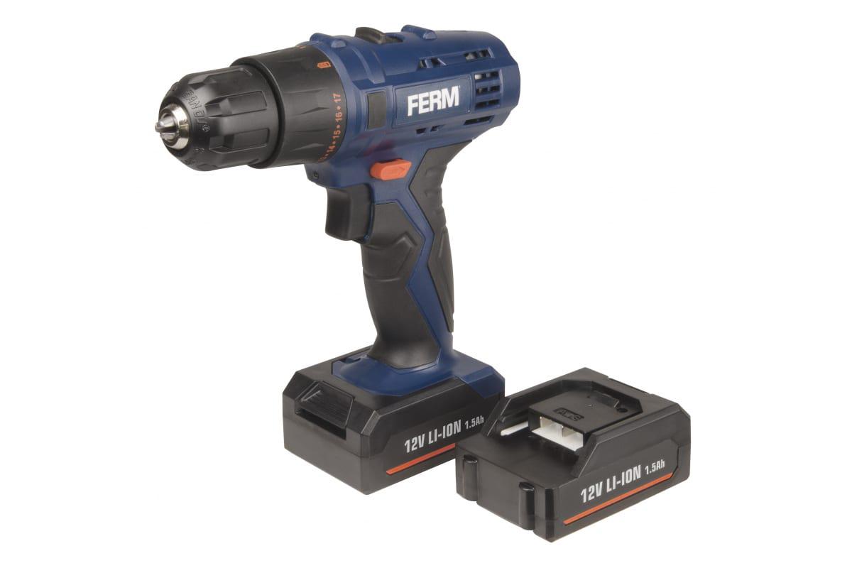 

Дрель аккумуляторная FERM, CDM1119