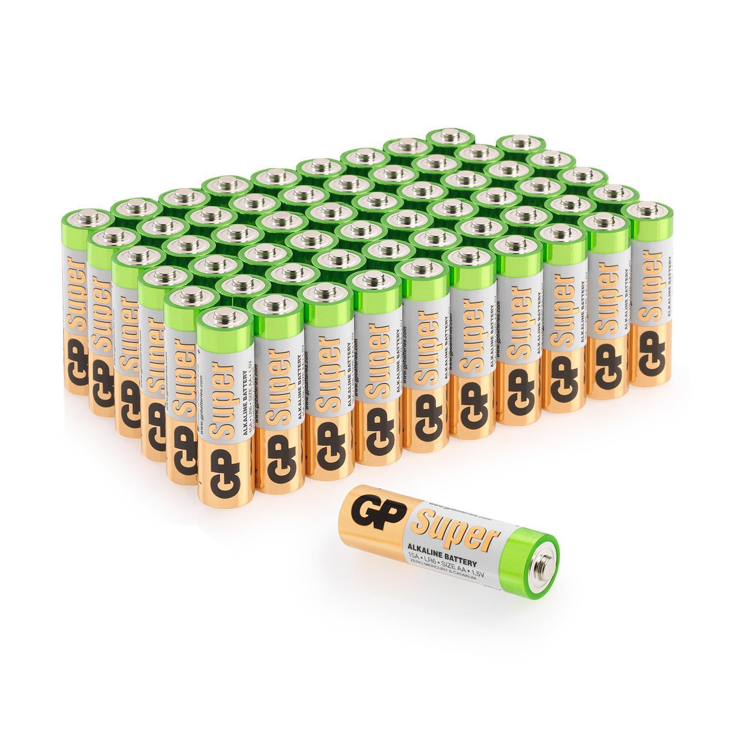 

Батарейка GP, Super Alkaline 15A-2CRVS60 /720 (Кол-во в уп. 60шт.)