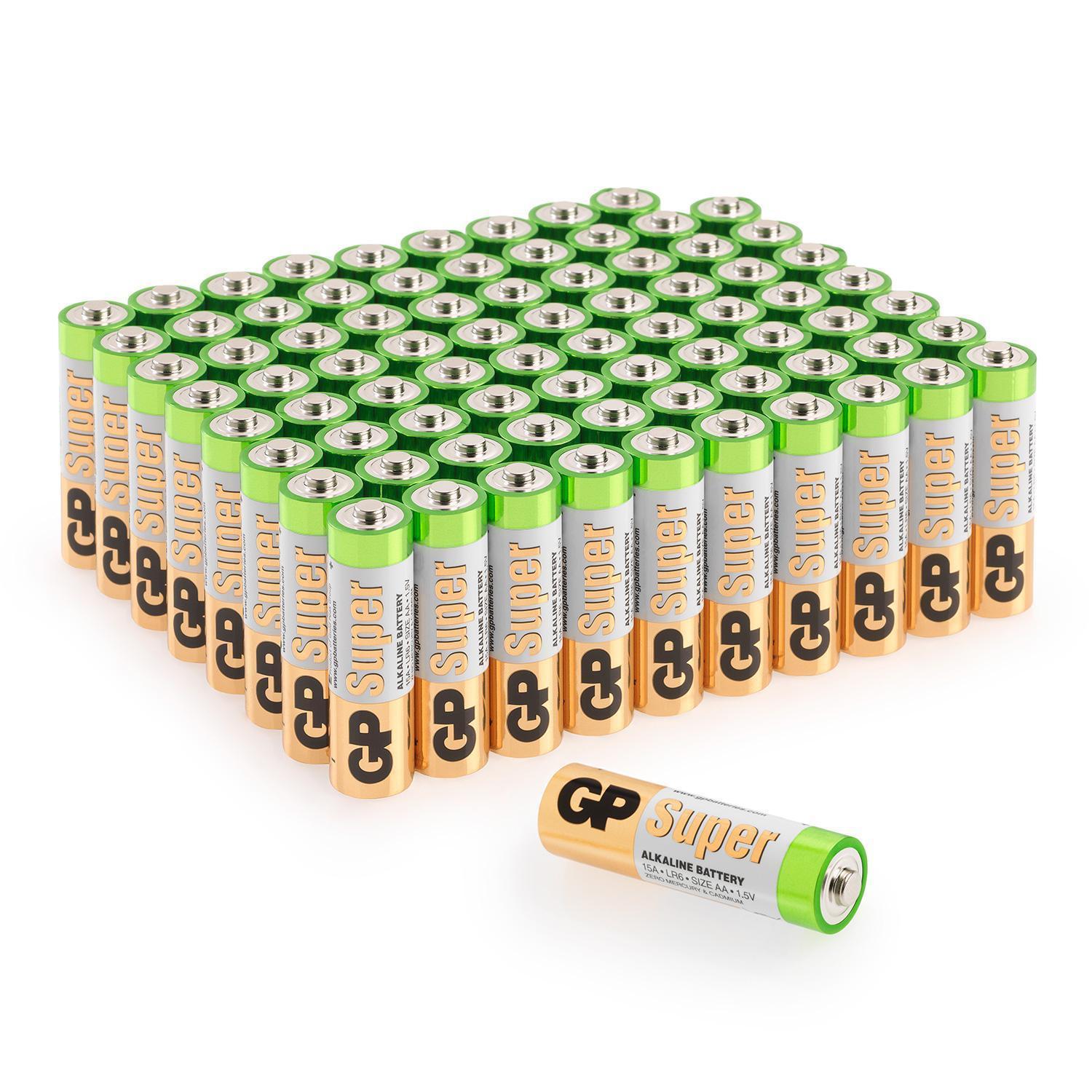 

Батарейка GP, Super Alkaline 15A-2CRVS80 /720 (Кол-во в уп. 80шт.)