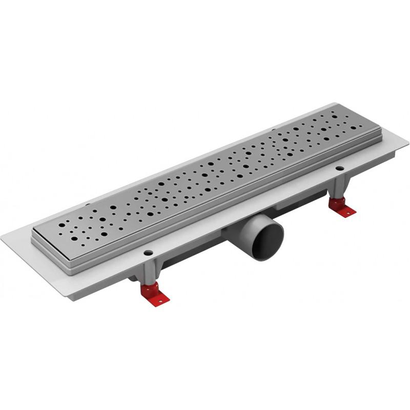 

Душевой лоток MIANO, MS-70D 700мм решетка DROPS, глянец