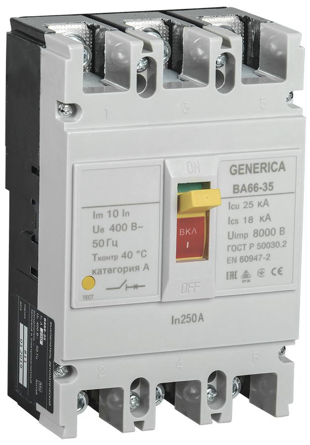 

Выключатель автоматический IEK, SAV30-3-0250-G