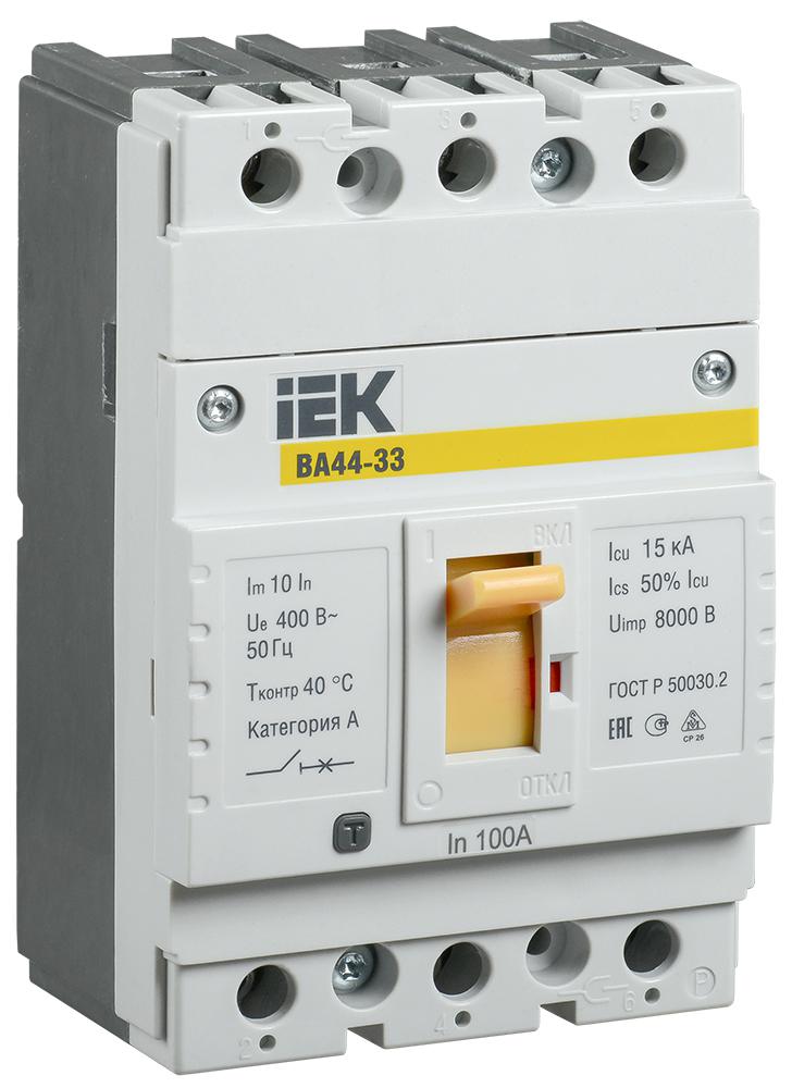 

Выключатель автоматический IEK, SVA4410-3-0100