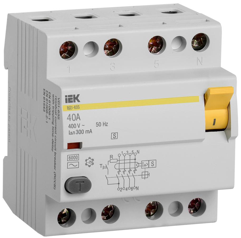 

УЗО IEK, MDV12-4-040-300
