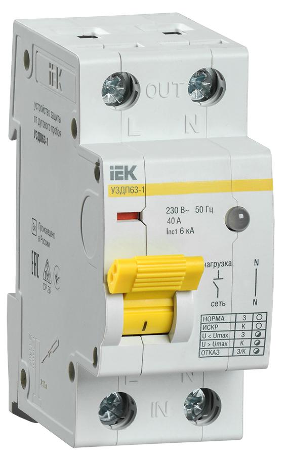 

Устройство защиты от дугового пробоя IEK, MDP10-40