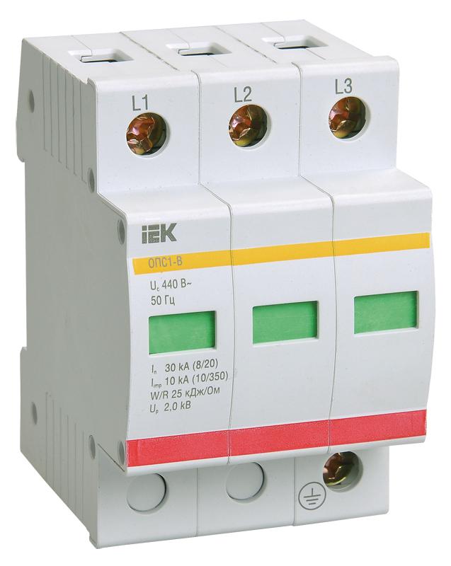 

Ограничитель перенапряжения IEK, MOP20-3-C