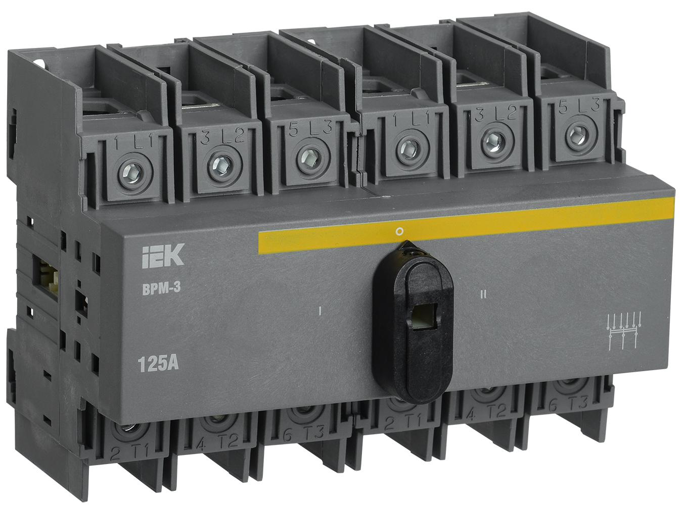 

Выключатель-разъединитель IEK, MVR30-3-125