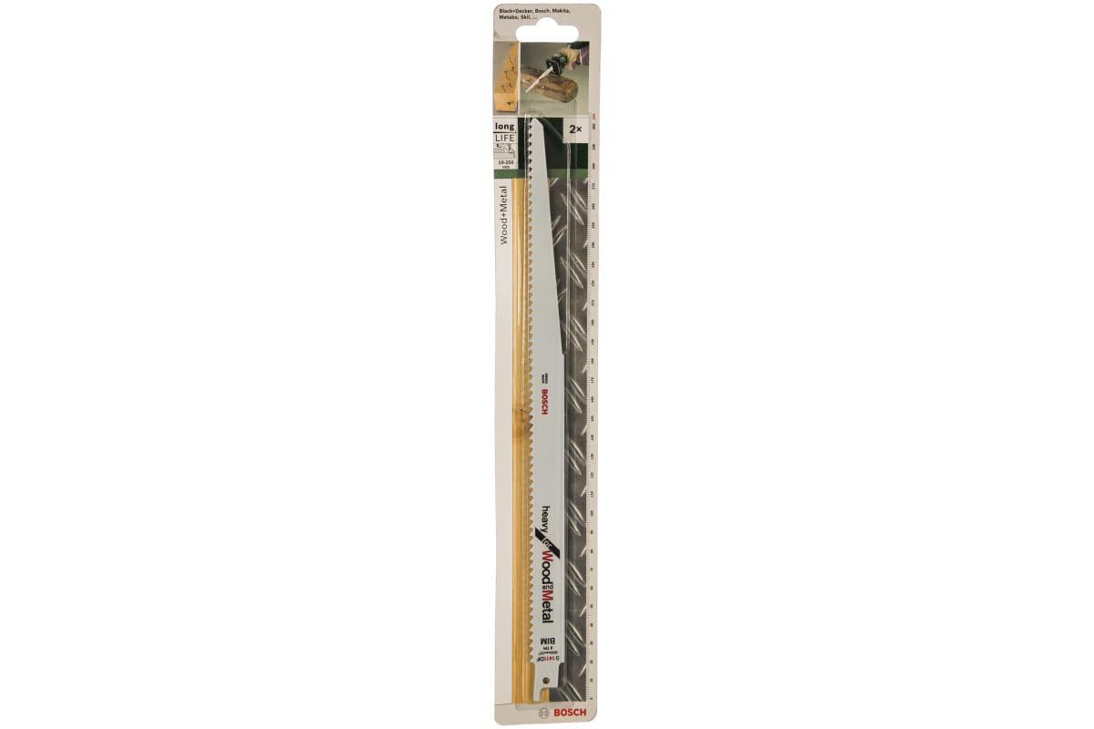 

Полотно для сабельной пилы BOSCH, S1411DF (2609256713), 2шт.
