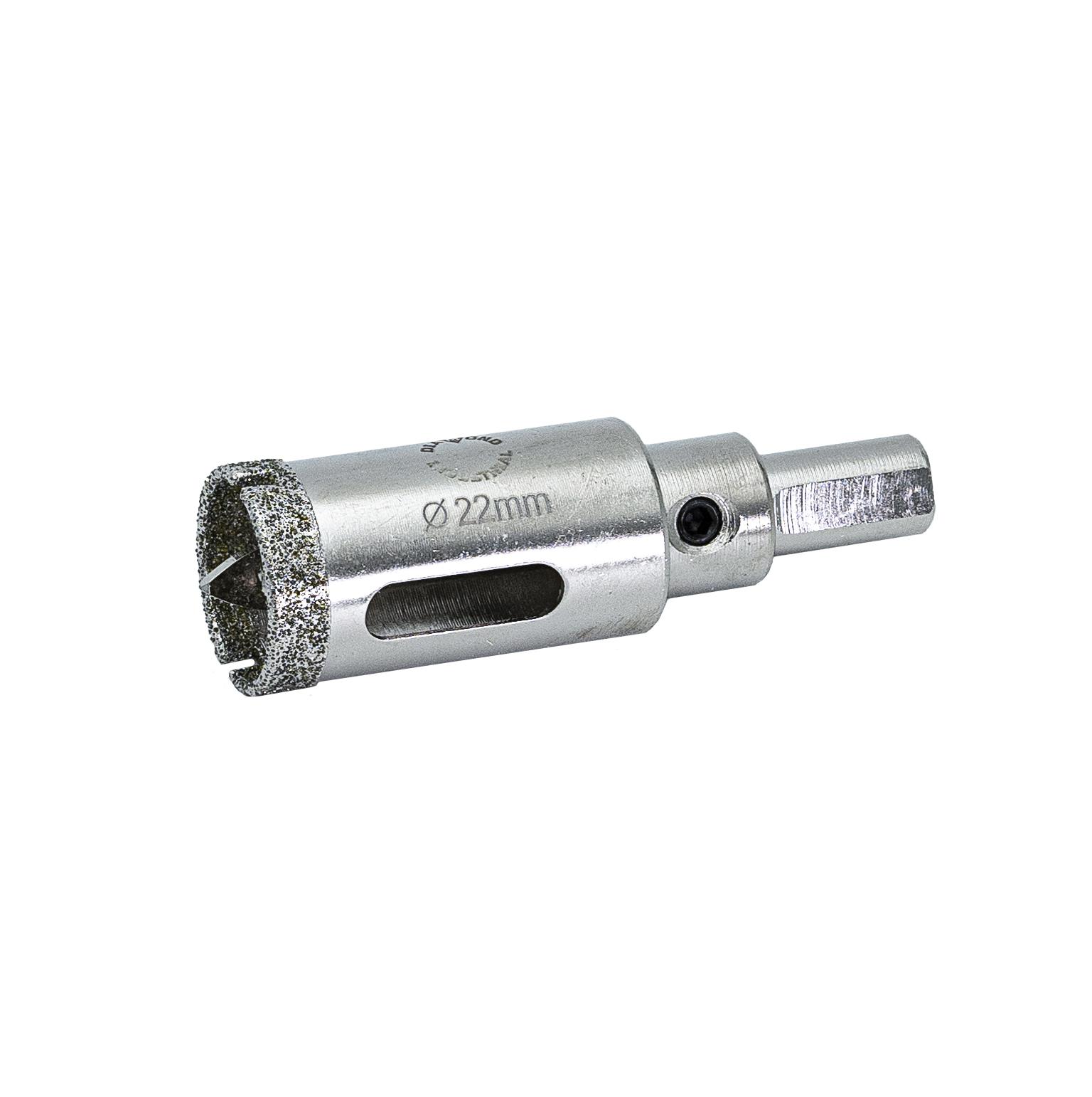 

Коронка алмазная Diamond Industrial, Ф22х70мм трехгранный (DIDCSC022)