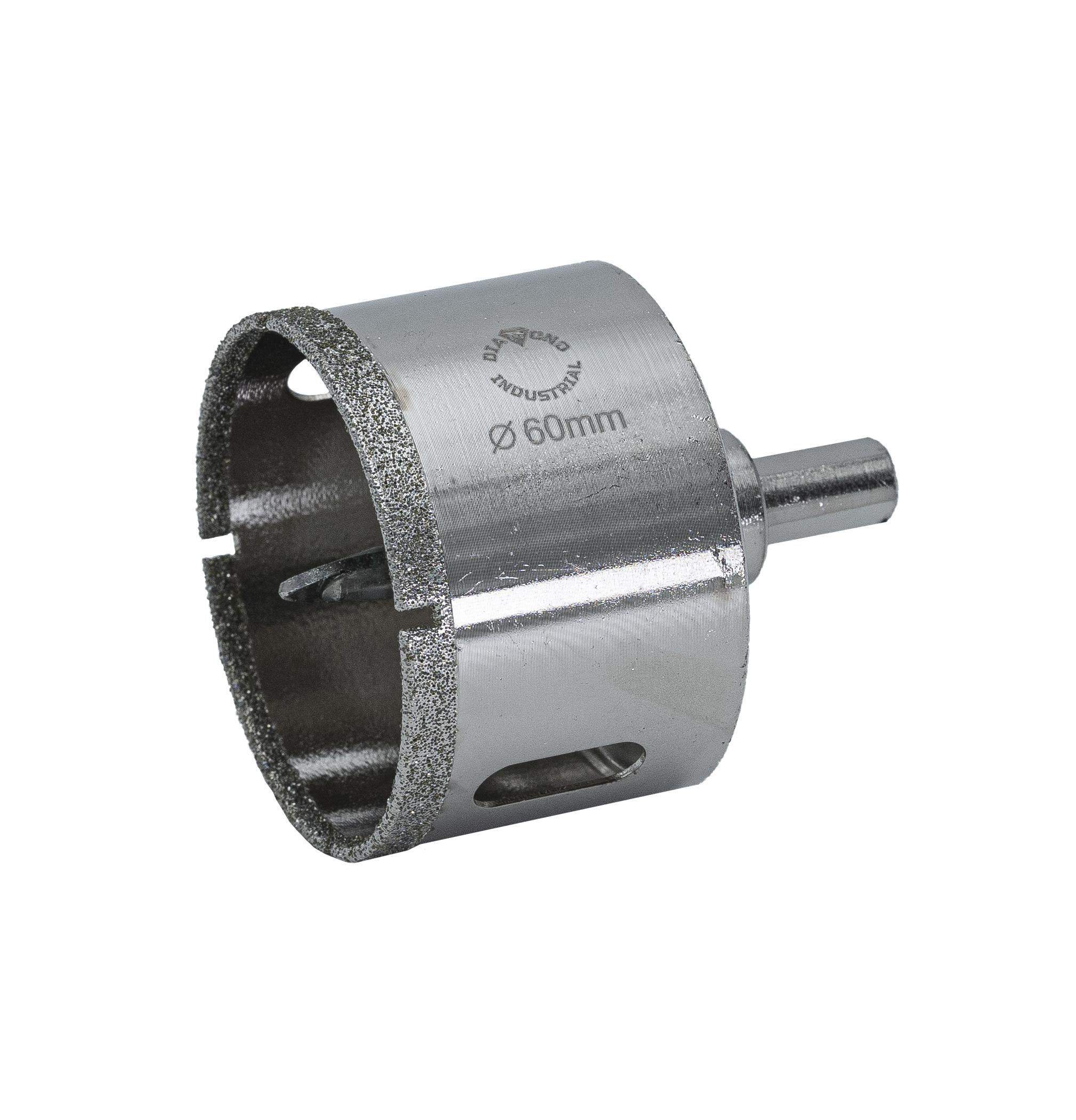 

Коронка алмазная Diamond Industrial, Ф60х70мм трехгранный (DIDCSC060)