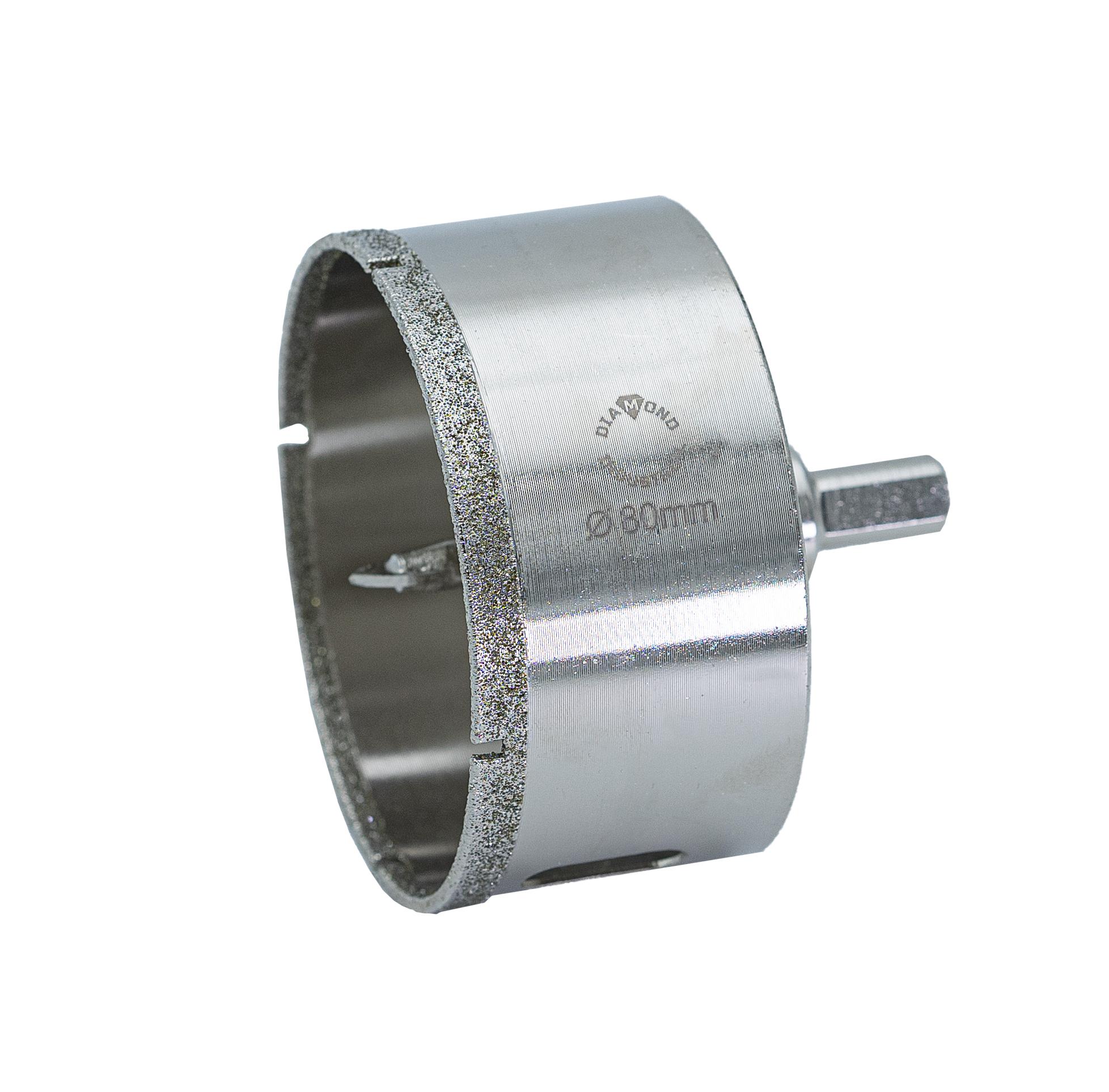 

Коронка алмазная Diamond Industrial, Ф80х70мм трехгранный (DIDCSC080)