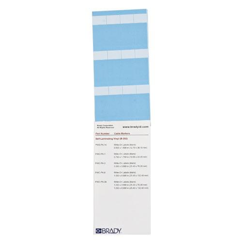 

Кабельные маркеры BRADY, Белый, PWC-PK-3 brd35401