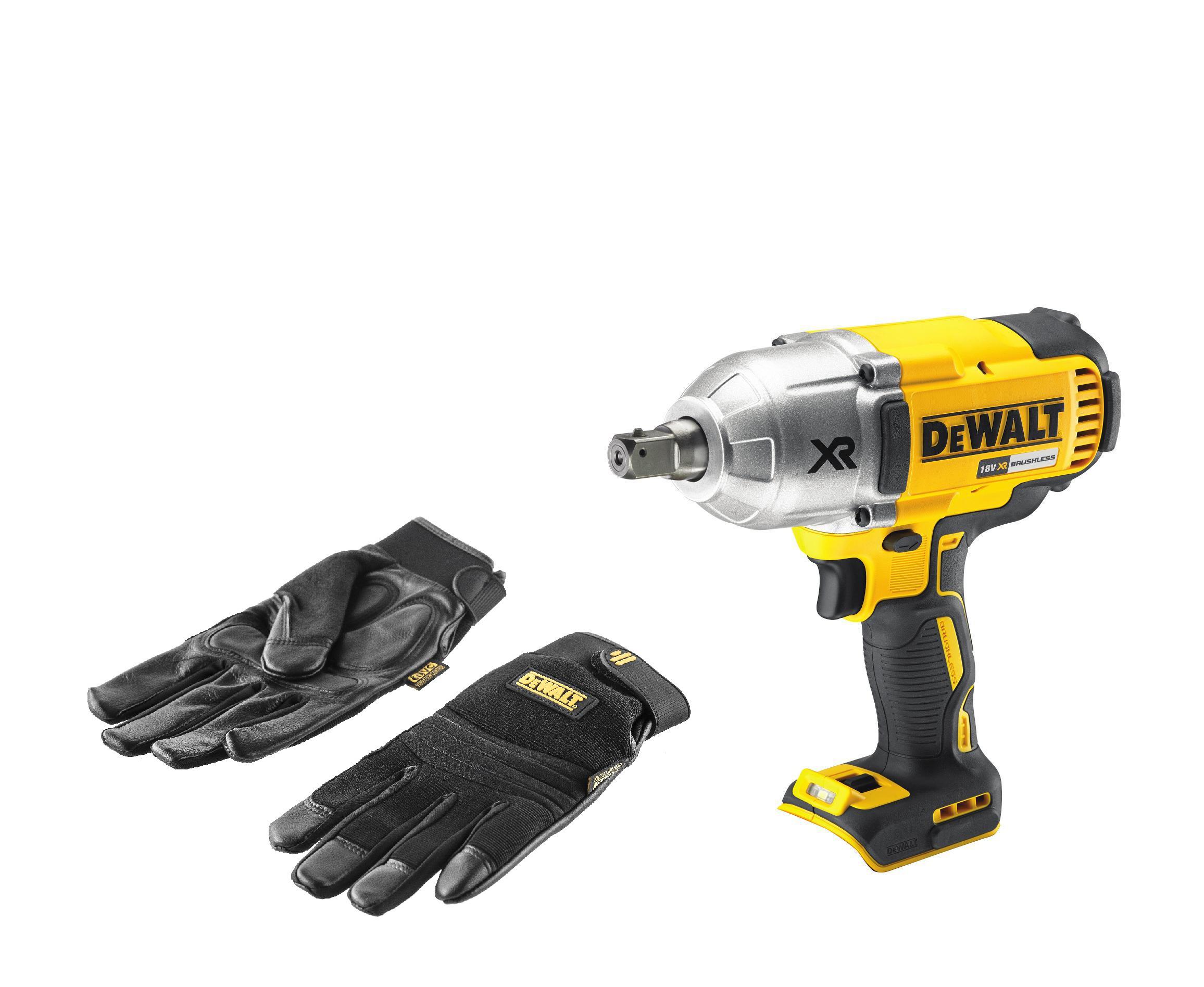 

Набор DEWALT, Гайковерт аккумуляторный DCF899N без акк. и з.у +Перчатки 5828 PROMO