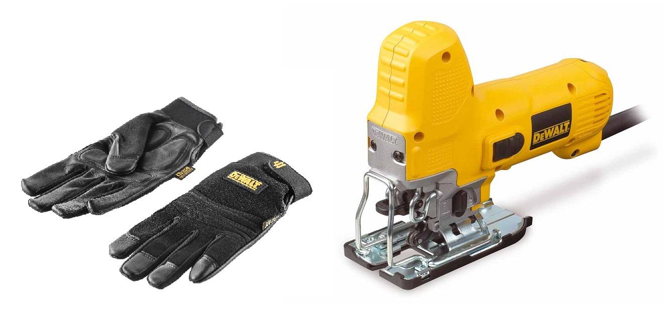 

Набор DEWALT, Лобзик DW343K +Перчатки 5828 PROMO