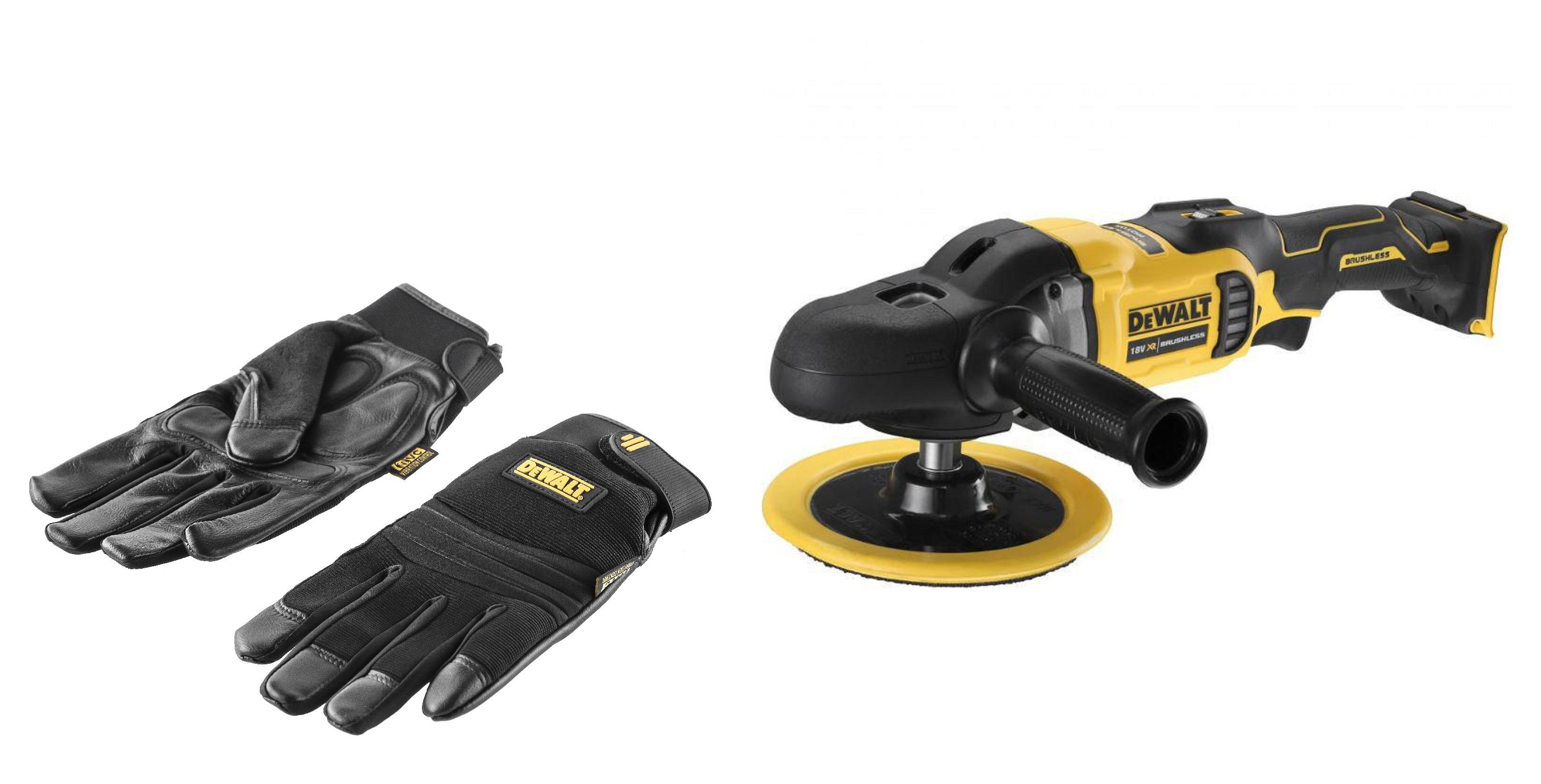

Набор DEWALT, Машина полировальная DCM849N-XJ +Перчатки 5828 PROMO