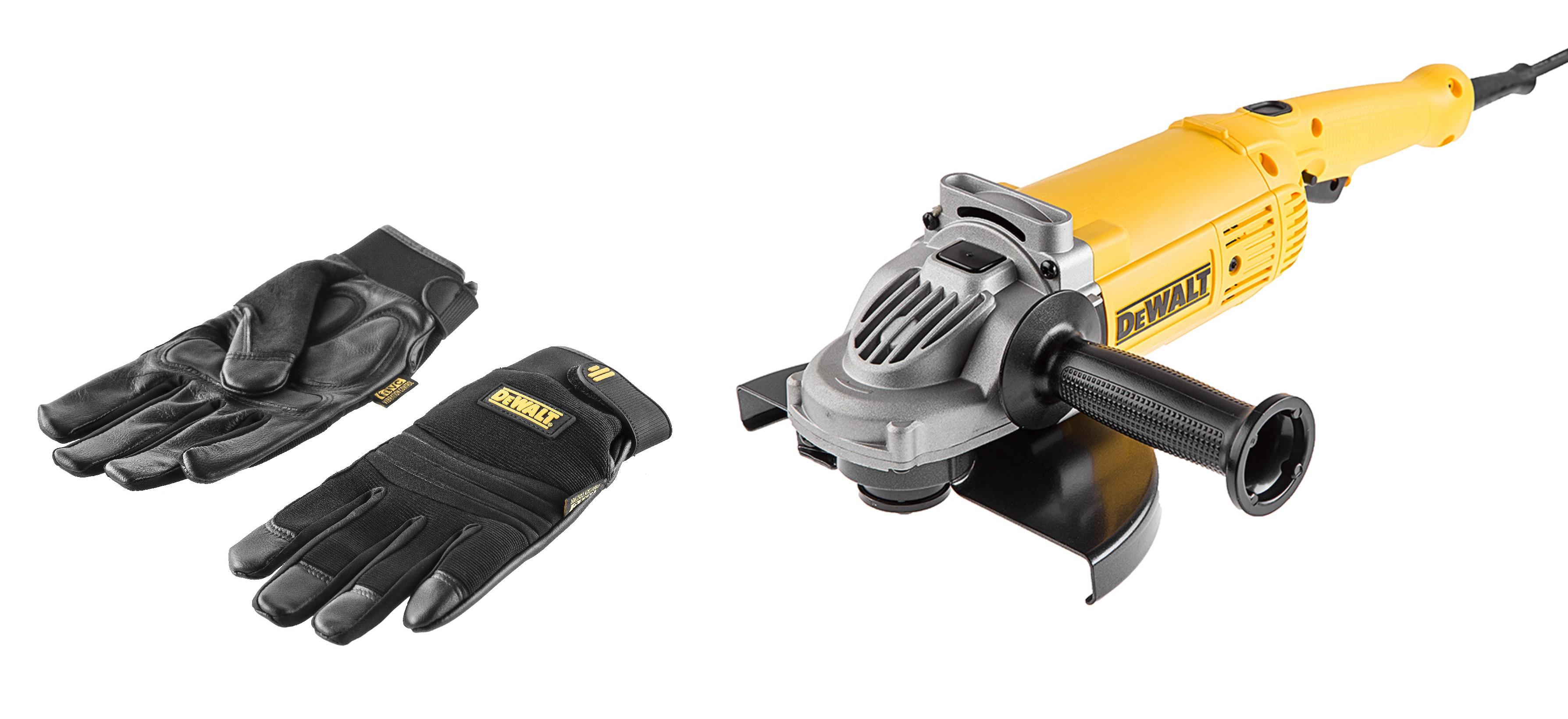 

Набор DEWALT, УШМ (болгарка) DWE490 +Перчатки 5828 PROMO