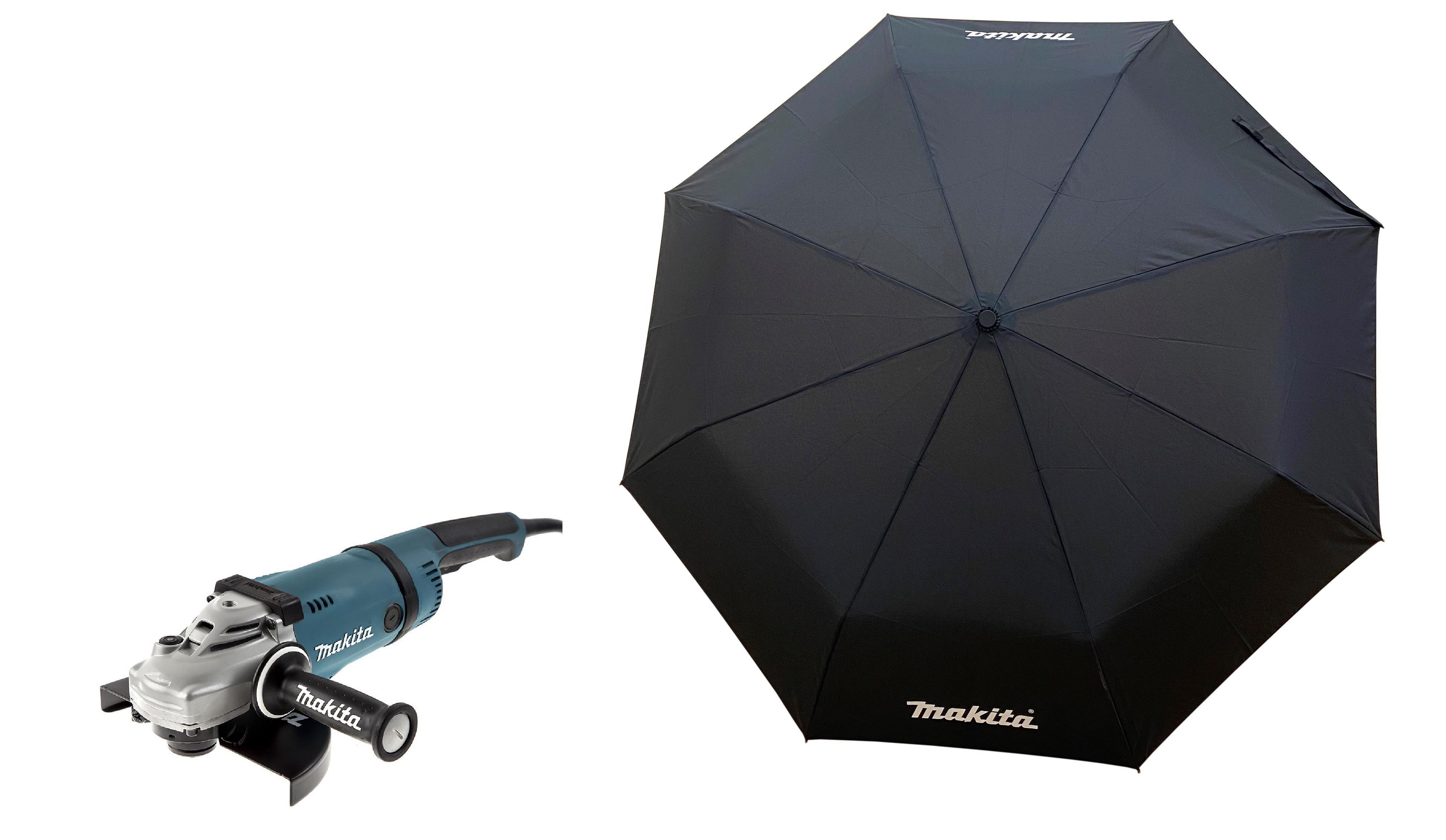 

Набор MAKITA, УШМ (болгарка) GA9030SF01 +Зонт складной PGH-180150