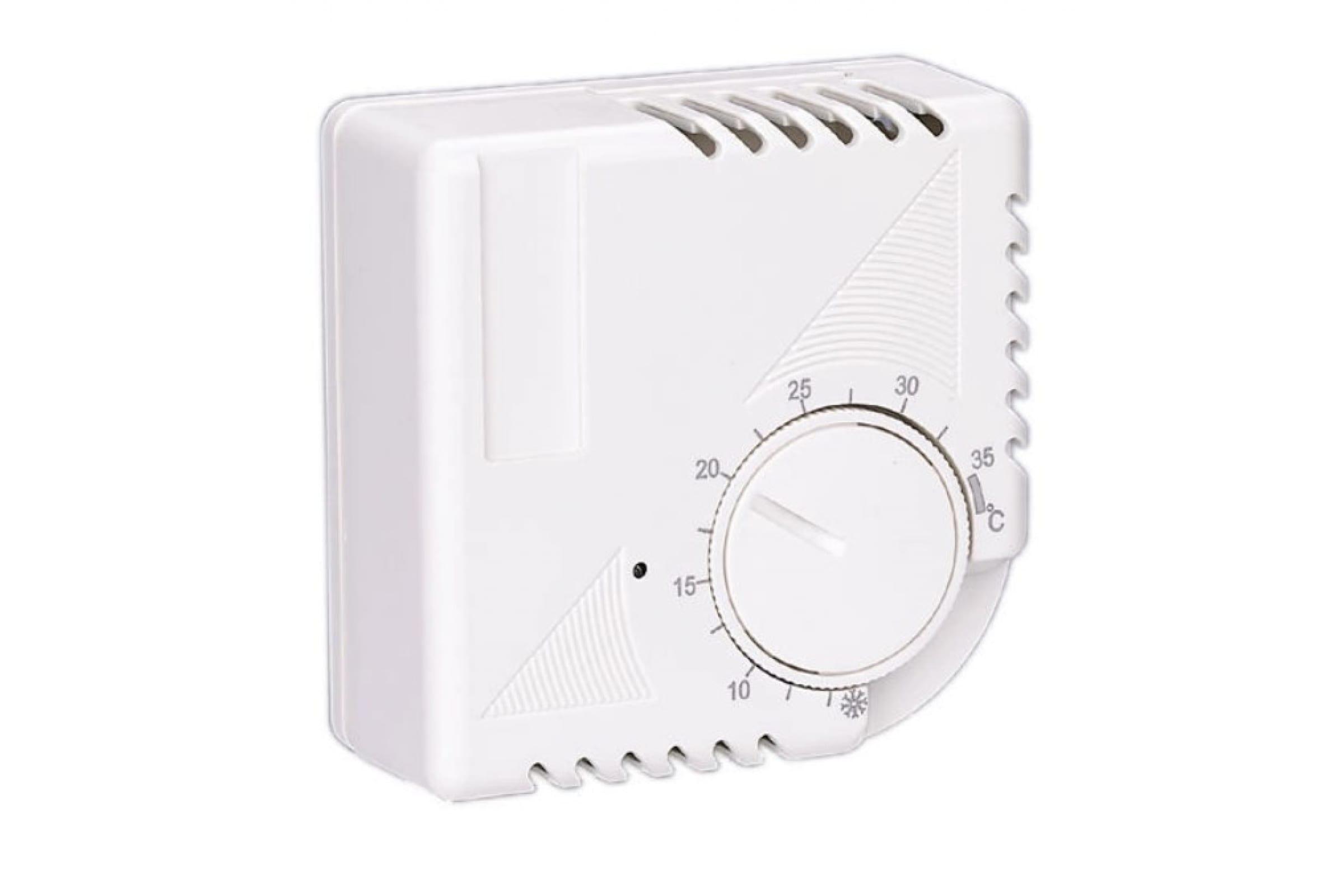 

Термостат EKF, Белый, thermo-no-nc-wall