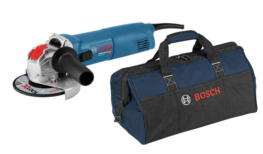 

Набор BOSCH, УШМ (болгарка) GWX 14-125 (06017B7000) X-lock + Сумка 1619BZ0100