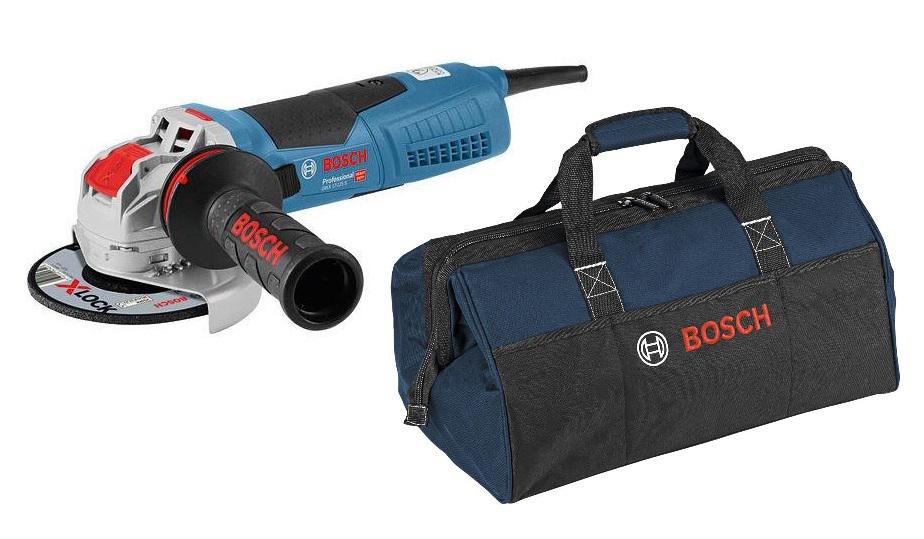 

Набор BOSCH, УШМ (болгарка) GWX 17-125 S (06017C4002) X-lock + Сумка 1619BZ0100