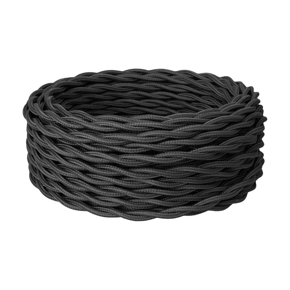 

Силовой ретро кабель RETRO ELECTRO, RWP122501020 2x2.5 черный 20м