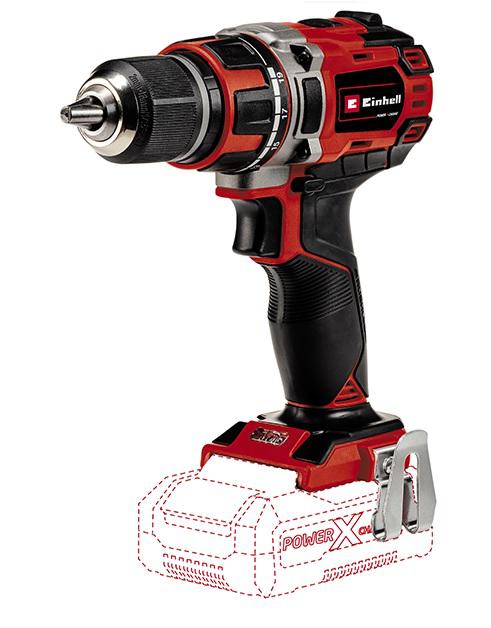 

Дрель-шуруповерт EINHELL, PXC TE-CD 18/50 Li BL-Solo (4513887)