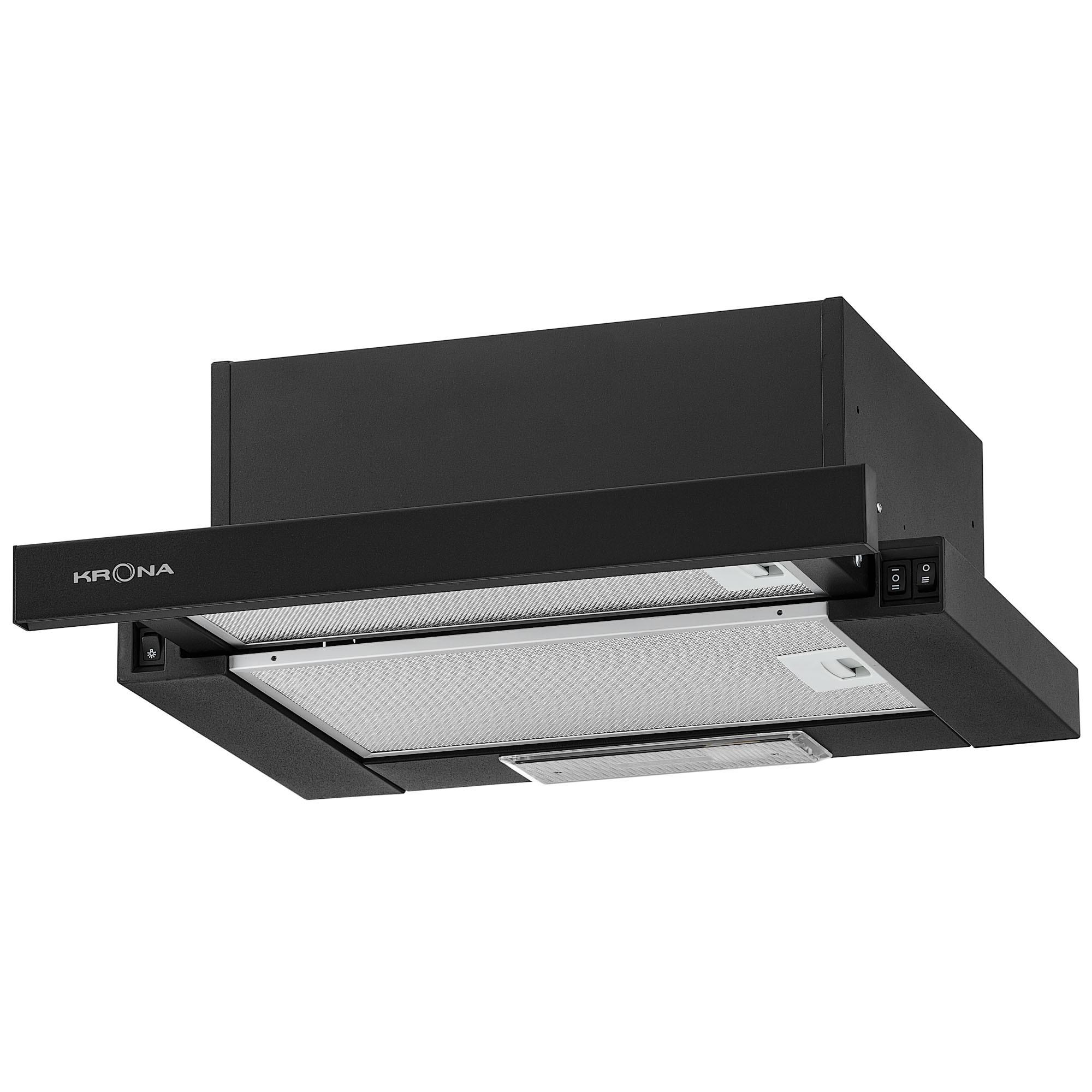 

Кухонная вытяжка KRONA, Черный, KAMILLA 450 BLACK (КА-00001799)