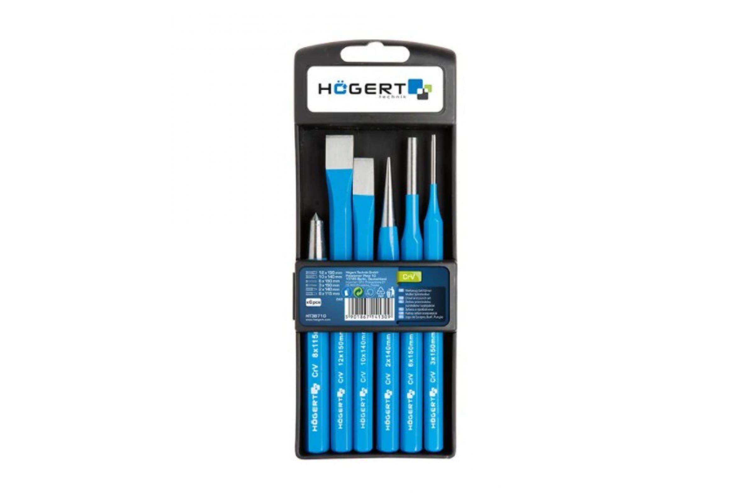 

Набор выколоток HOGERT TECHNIK, HT3B710