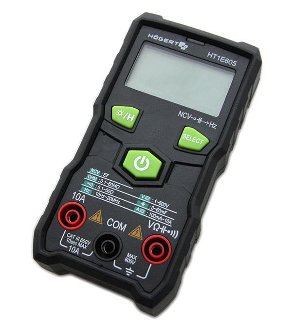 

Мультиметр HOGERT TECHNIK, HT1E605