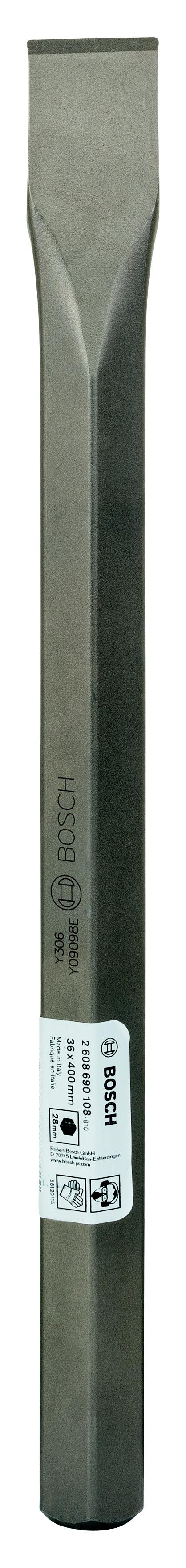

Зубило BOSCH, 400мм HEX 28 мм (2608690108)