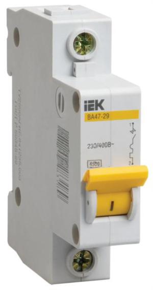 

Автомат IEK, 1п C/ 25А ВА 47-100