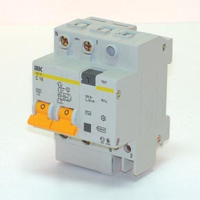 

Диф. автомат IEK, 2п 63А/30мА АД-12