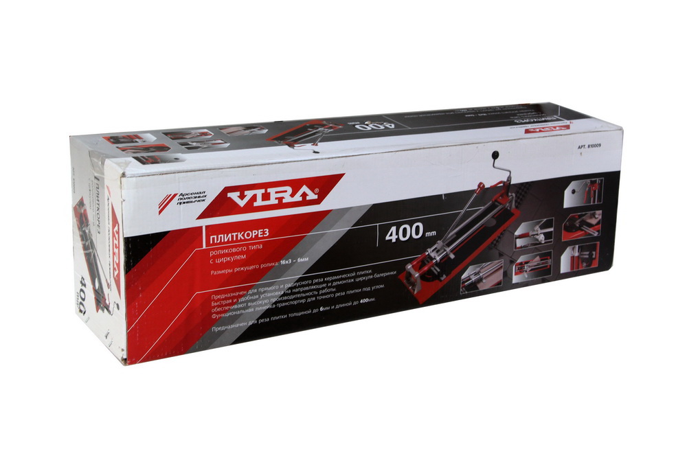 

Плиткорез ручной рельсовый Vira Vira 810009 роликового типа с циркулем, Vira 810009 роликового типа с циркулем