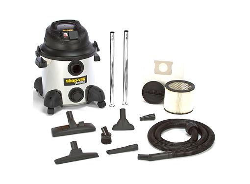Изображение товара Профессиональный строительный пылесос SHOP VAC Pro 30-SI Deluxe с функцией влажной и сухой уборки