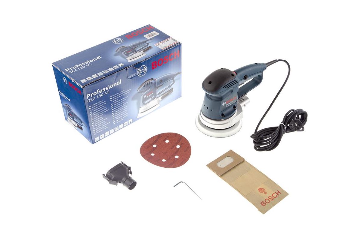 Bosch gex deals 150 ac professional