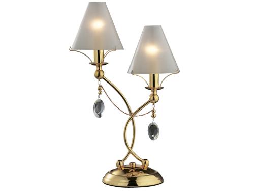 Изображение товара Настольная лампа ODEON LIGHT 2121/2T классика золото 2*60W E14