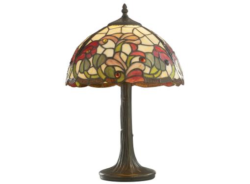 Изображение товара Настольная лампа Tiffany ODEON LIGHT 2268/1T коричневая для комнаты