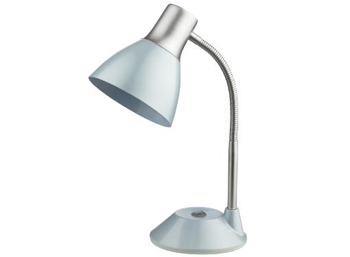 Изображение товара Настольная лампа ODEON LIGHT 2417/1T с патроном Е27 60W серебристая классика