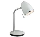 Изображение товара Настольная лампа ODEON LIGHT 2329/1T белый E27 40W для комнаты и офиса Изображение товара Настольная лампа ODEON LIGHT 2329/1T белый E27 40W для комнаты и офиса